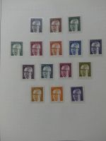 BRD/ Alliierte Besetzung gut besammelt im Schaubek Vordruck #LZ092