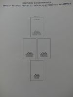 BRD/ Alliierte Besetzung gut besammelt im Schaubek Vordruck #LZ092