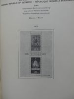 BRD/ Alliierte Besetzung gut besammelt im Schaubek Vordruck #LZ092