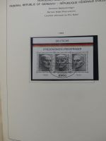 BRD/ Alliierte Besetzung gut besammelt im Schaubek Vordruck #LZ092