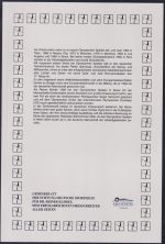Gedenkblatt "Dr. Reiner Klimke" mit Original Autogramm #NP245