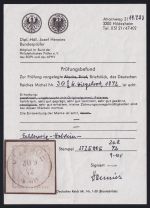 Deutsches Reich 3 gestempelt Befund Hennies BPP #NL868