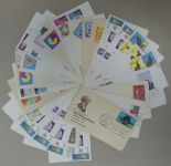 Pakistan Lot gelaufene Belege gestempelt ca 110 Stk #NS032