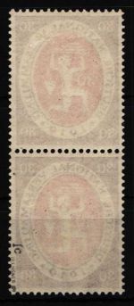 Deutsches Reich 110 c I postfrisch geprüft Oechsner BPP, Plattenfehler 1 #NR084