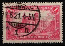 Deutsches Reich 113 gestempelt geprüft Infla Berlin #NR173