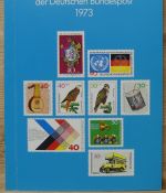 BRD Bund Jahrbuch der Deutschen Post 1973 postfrisch #NS282