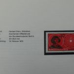 BRD Bund Jahrbuch der Deutschen Post 1973 postfrisch #NS282
