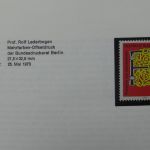 BRD Bund Jahrbuch der Deutschen Post 1973 postfrisch #NS282