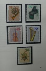 BRD Bund Jahrbuch der Deutschen Post 1973 postfrisch #NS282