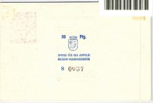 Berlin 71 auf Postkarte Ballonpost zu Gedenken der Luftschifffahrt #NR615