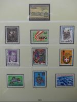 Österreich 1978-1992 postfrisch besammelt im Lindner Vordruck #LZ100