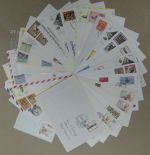 Alle Welt Lot Briefe, FDC, etc "Papstreisen" auf Brief ca 100 Stk #NS393