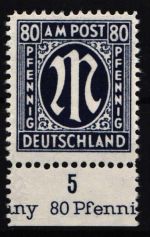 Bi-Zone 34 bc postfrisch geprüft Schlegel BPP #NR726