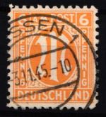 Bi-Zone 4 x gestempelt geprüft Hettler BPP #NR805