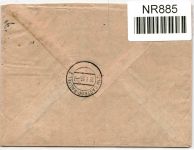 Berlin 87 auf Brief als Mischfrankatur #NR885