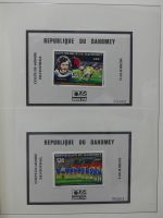 Motiv Fußball postfrisch mit besseren Sätzen im Lindner Vordruck #LZ107