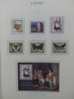 Lettland 1991-2012 ** teilbesammelt im Leuchtturm Album #LZ127
