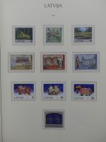 Lettland 1991-2012 ** teilbesammelt im Leuchtturm Album #LZ127