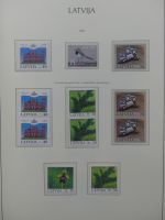 Lettland 1991-2012 ** teilbesammelt im Leuchtturm Album #LZ127
