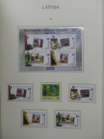 Lettland 1991-2012 ** teilbesammelt im Leuchtturm Album #LZ127