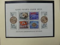 DDR ab Anfängen gestempelt besammelt im Schaubek Binder #LZ144