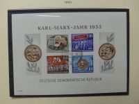 DDR ab Anfängen gestempelt besammelt im Schaubek Binder #LZ144