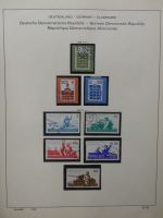 DDR ab Anfängen gestempelt besammelt im Schaubek Binder #LZ144