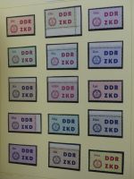 DDR+ etwas SBZ ab Anfängen ** besammelt im Schaubek Binder #LZ145