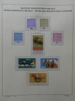 DDR ab 1971 ** besammelt im Schaubek Binder #LZ146