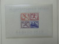 Deutsches Reich mit Falz, bzw postfrisch besammelt im Schaubek Binder #LZ147