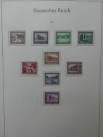 Deutsches Reich mit Falz, bzw postfrisch besammelt im Schaubek Binder #LZ147