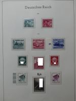 Deutsches Reich mit Falz, bzw postfrisch besammelt im Schaubek Binder #LZ147