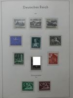 Deutsches Reich mit Falz, bzw postfrisch besammelt im Schaubek Binder #LZ147