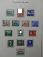 Deutsches Reich mit Falz, bzw postfrisch besammelt im Schaubek Binder #LZ147