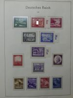 Deutsches Reich mit Falz, bzw postfrisch besammelt im Schaubek Binder #LZ147