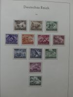 Deutsches Reich mit Falz, bzw postfrisch besammelt im Schaubek Binder #LZ147