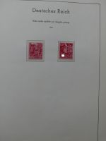 Deutsches Reich mit Falz, bzw postfrisch besammelt im Schaubek Binder #LZ147