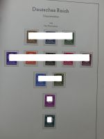 Deutsches Reich mit Falz, bzw postfrisch besammelt im Schaubek Binder #LZ147