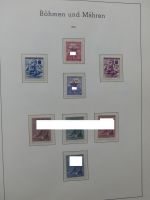 Deutsches Reich mit Falz, bzw postfrisch besammelt im Schaubek Binder #LZ147