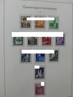 Deutsches Reich mit Falz, bzw postfrisch besammelt im Schaubek Binder #LZ147