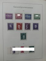 Deutsches Reich mit Falz, bzw postfrisch besammelt im Schaubek Binder #LZ147