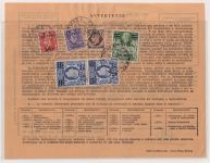 Italienisch-Eritrea Britische Militärpost 24, 26 gestempelt auf Telegram #NK108