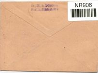 Berlin 2 UR auf Brief als Einzelfrankatur vom kennzeichnenden Unterrand #NR906