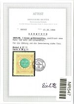 Schweden 27 postfrisch Attest Richter #NR547