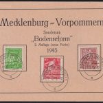 SBZ Lot 39 z a u.a. auf Brief Schmuckkarten und Ganzsachen #NR579
