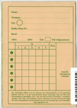 BRD FP4 als Ganzsache Funklotterie Postkarte #NQ564