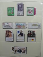 BRD Bund von 1997-2002 dual besammelt ohne ** € im Lindner Vordruck #LZ179