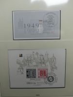 BRD Bund von 1997-2002 dual besammelt ohne ** € im Lindner Vordruck #LZ179