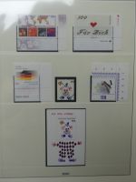 BRD Bund von 1997-2002 dual besammelt ohne ** € im Lindner Vordruck #LZ179