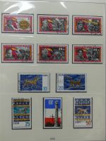 BRD Bund 1960-1977 in 4er Blocks teolbesammelt im Leuchtturm Album #LZ186